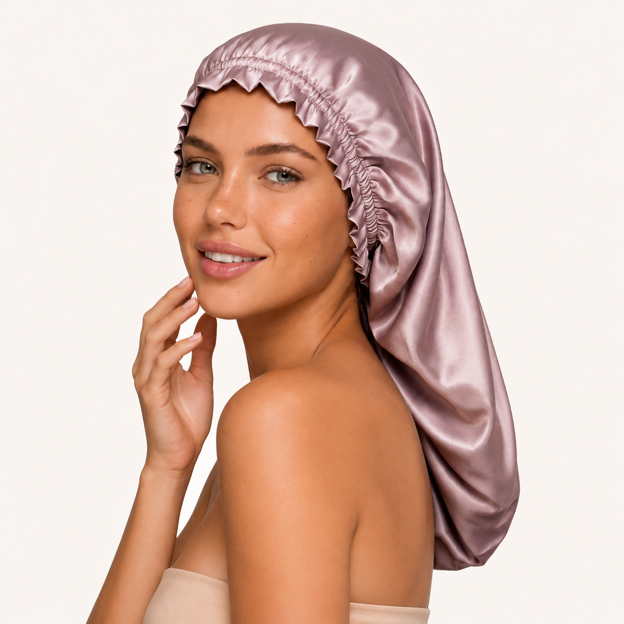Bonnet Soie de Mûrier - Protection Nocturne